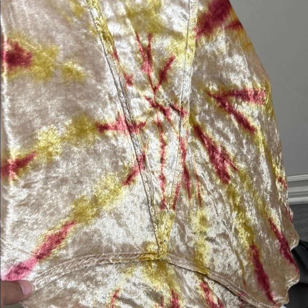 Free People, Woman’s Size M Serious Swagger Tie-Dye Full Length Skirt - Picture 6 of 12